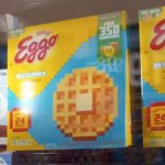 Eggo Minecraft waffles | image tagged in eggo minecraft waffles | made w/ Imgflip meme maker