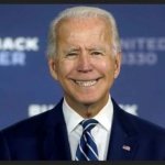 Smiling Biden