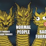 Brothers and sisters. We have been fighting together for so long. You guys wanna do a pause for the summer? | NORMAL PEOPLE; BAD FURRIES; ANTI FURRIES AND GOOD FURRIES | image tagged in furry,anti furry,memes,funny,facts,giga chad | made w/ Imgflip meme maker