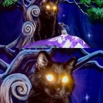 Laser Eyes Cat template