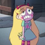 Star Butterfly freaked out meme