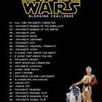 30 days of Star Wars blogging
