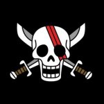 red hair pirates flag