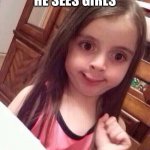 Rejected | MY FRIEND WHEN HE SEES GIRLS | image tagged in little girl funny smile,lol,memes,imgflip,friends | made w/ Imgflip meme maker