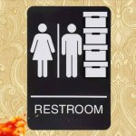 Trump Mar a Lago restroom with boxes and ketchup meme