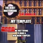 Mega oof. | THE 1XBET WATERMARK; MY TEMPLATE; ME JUST TRYING TO MAKE A NEW MEME TEMPLATE | image tagged in lego spider-man oh no,memes,funny,spiderman | made w/ Imgflip meme maker