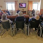 elders in wheelchairs