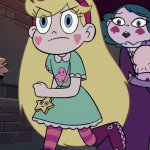 Star Butterfly leaving the room