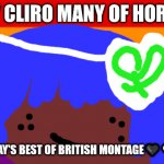 Neil Tenant will not die in the next three day's | BIFFY CLIRO MANY OF HORROR. IS IN TODAY'S BEST OF BRITISH MONTAGE🖤🤍🤎💜 | image tagged in debbie harry will not die this week | made w/ Imgflip meme maker