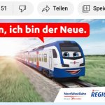 German Train with face textbox