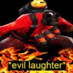 evil laughter meme