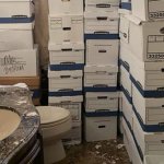 Boxes of documents