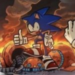 sonic thumbs up