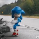 Sonic dancing GIF Template