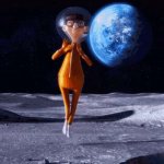 Victor dancing on Moon GIF Template