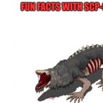 Fun facts with SCP-682 template