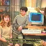 OLD TV KIDS: "THE INTERNET IS AMAZING"