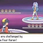You are Challenged by Elite Four Karen
