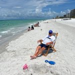 me on the beach