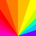 Rainbow Colours template
