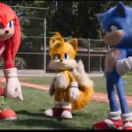 Sonic and Tails trying to pointlessly explain something template