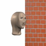 Meme Man Brick Wall GIF | image tagged in gifs,memes,meme man,wall,brick wall,ouch | made w/ Imgflip video-to-gif maker