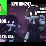 kyrian247's third announcement template meme