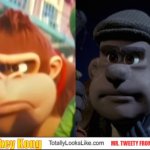 Donkey Kong (Mario Movie) Looks like Mr. Tweety (Chicken Run) | Donkey Kong; MR. TWEETY FROM CHICKEN RUN | image tagged in totally looks like | made w/ Imgflip meme maker