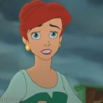 queen ariel worried