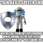 Speech Shield meme