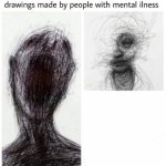 drawings made by people with mental ilness