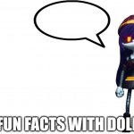 Fun Facts with Doll template