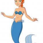 the little mermaid Gwen