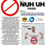 BackStabbers_Official Nuh uh pass meme