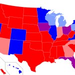 Red and Blue states