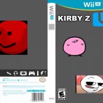 Kirby Z U | KIRBY Z | image tagged in wii u empty cartridge | made w/ Imgflip meme maker