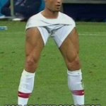 Ronaldo leg meme | POV; YOU ARE THE SHORTEST KID TAKING A PENALTY | image tagged in ronaldo leg meme,cristiano ronaldo,short | made w/ Imgflip meme maker