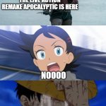 animation facts | THE LIVE ACTION REMAKE APOCALYPTIC IS HERE; NOOOO; WE NEED TO FIGHT OFF THE LIVE ACTION REMAKE TORNADO AND AVERAGE THE FALLEN ESPECIALLY ARIEL | image tagged in goh's reaction to,avengers,animation,i m going to change the world for the better right star wars,waltdisney,ariel | made w/ Imgflip meme maker
