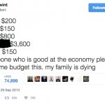 Someone who is good at the economy