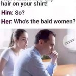Why Men See Bald Women