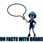 Fun facts with Braden meme
