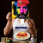 Schmungus Joe, but if he was Italian | LO SCHMUNGUS JOE; VIVA ITALIA | image tagged in joe,italian hand | made w/ Imgflip meme maker