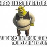shrek airdrop explorer
