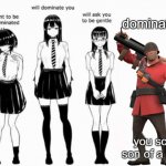 dominated! scotish! | dominated! you scot son of a b---- | image tagged in domination stats,scotland,tf2,team fortress 2 | made w/ Imgflip meme maker