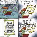 I’m not lying. I hope I don’t make anyone mad. | NOT ALL FURRIES ARE BAD, IT’S JUST THE ANNOYING ONES AND THE CRINGE ONES. PEOPLE WITH COMMON SENSE | image tagged in the real scroll of truth,funny,memes,anti furry,furry | made w/ Imgflip meme maker