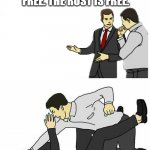 Car Salesman | OF COURSE I SAID RUST FREE. THE RUST IS FREE. | image tagged in car salesman | made w/ Imgflip meme maker