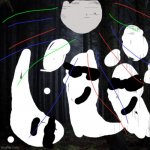 My and the other ghosty boys up way too late during the summer | image tagged in dark forest,ghost,party | made w/ Imgflip meme maker