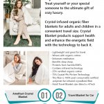 Amethyst Crystal Blanket