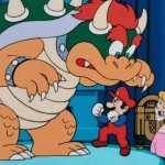 bowser scared of mario