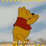 YES SIR ???? | 👌👌👌👌👌👌👌👌👌👌👌; Yes Sir Yes Sir 👌👌👌👌👌👌👌👌👌👌 | image tagged in pooh gets griddy,yes sir | made w/ Imgflip meme maker